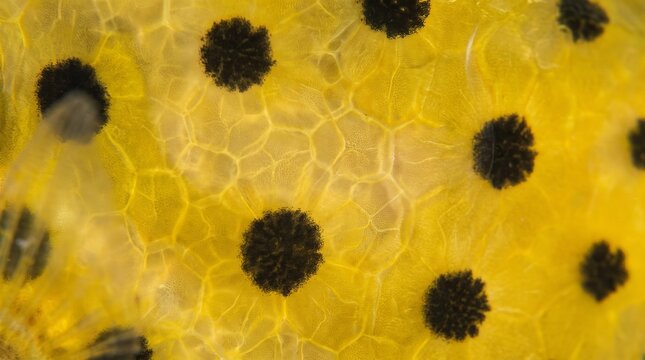 Yellow boxfish skin