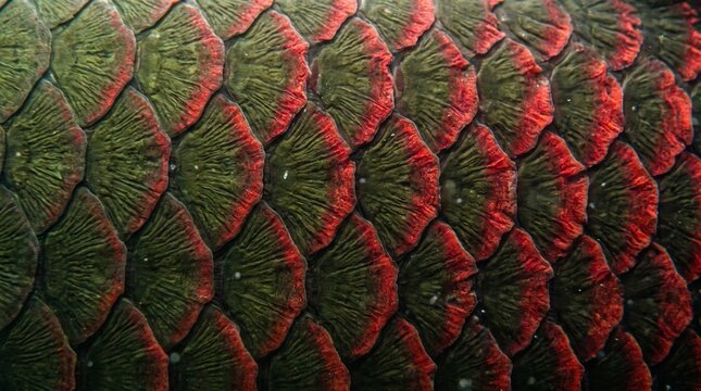 Arapaima scales