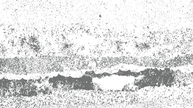 Gray grunge texture with splatters and smudges on white background abstract design element
