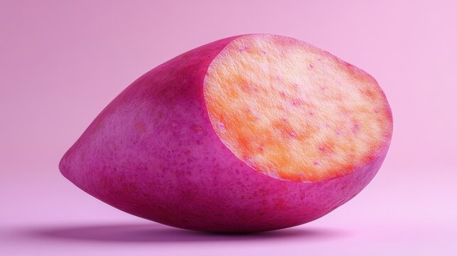 Sweet potato,Bakery menu with Ube frosting texture background,whipped cream,PopularTrendy Purple Coffee Shop,plant based recipes,sweet potato,superfood,menu and banner,Healthy and wellness concept.