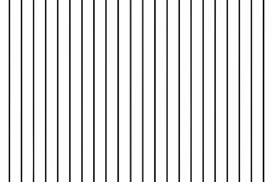Vertical pinstripe pattern with black lines on a white background