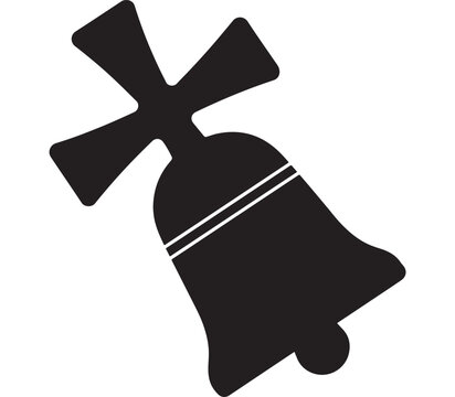 Black and White Vector Illustration Line Art of a Crossmark Icon with a Small Caution Band on a Badge Shape