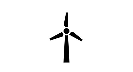 A sleek wind turbine stands tall in a vast landscape with 1 (3279).eps file © miun