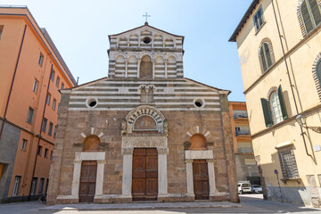 Obraz premium Lucca - The church Chiesa di San Giusto