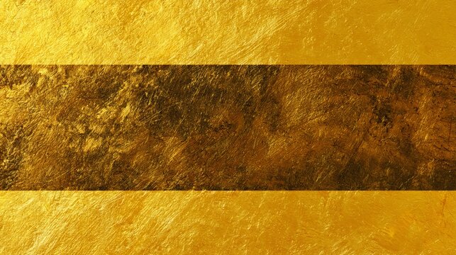 Luxurious gold texture background with horizontal stripes, a shimmering and opulent design for elegant branding and creative projects