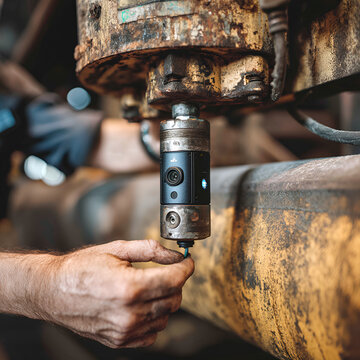 IoT Vibration Sensor Monitoring for Industrial Machine Maintenance