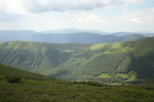 view of the mountains, Svydovets Massif, nature of Ukraine