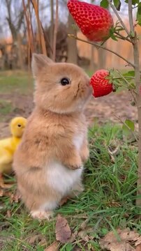rabbit in the garden