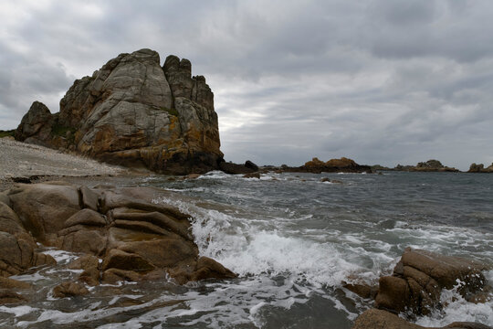 Joli paysage de la c&ocirc;te bretonne