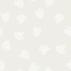 Obraz premium solid stone washbasin line seamless pattern solid stone washbasin thin line illustration