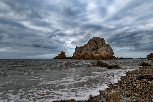 Joli paysage de la c&ocirc;te bretonne