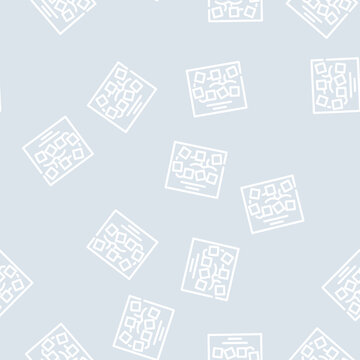 moutboard with plan line seamless pattern moutboard with plan thin line illustration