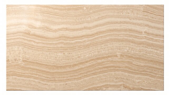 Natural beige travertine stone texture with wavy patterns, high resolution background