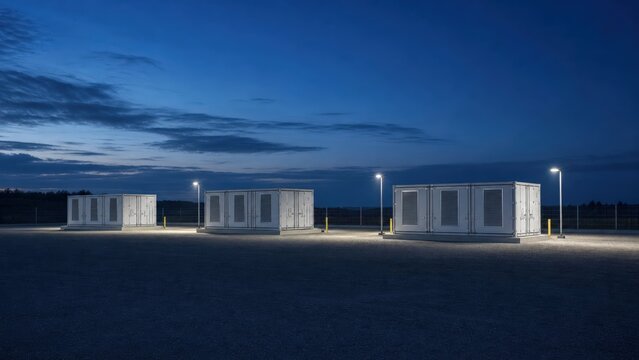 Battery Energy Storage Fire Safety Separated BESS containers under