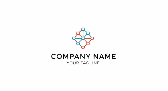 Generic company logo template design.