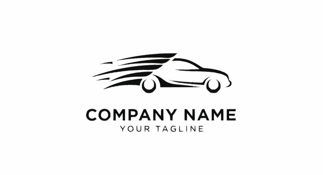Car company logo template design.