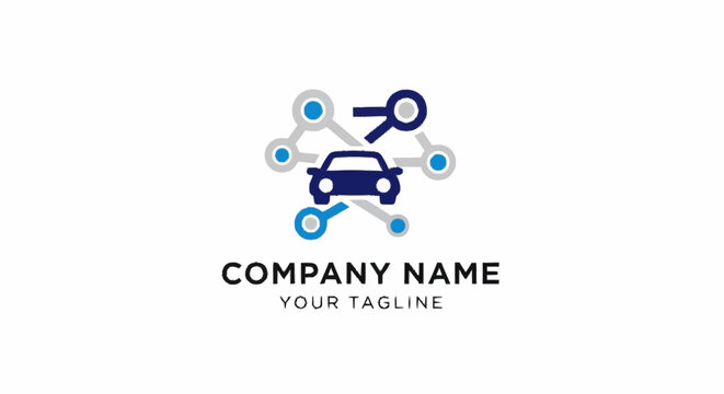 Car company logo template design.