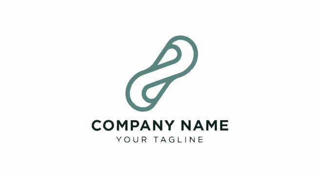 Modern company logo template design.