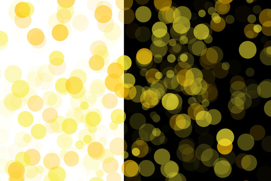 Gold bokeh background representing dynamic glittering luxury light energy
