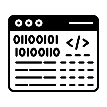 Coding Vector Icon