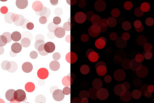 Smooth bokeh light background expressing vibrant contemporary art style