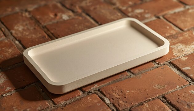Biodegradable Bathroom Accessory Product Photography on Weathered Red Brick