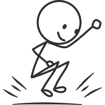 Crouching Landing Pose