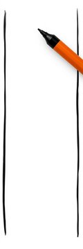 Vector layout template design with black highlighter marker, organization, highlighter