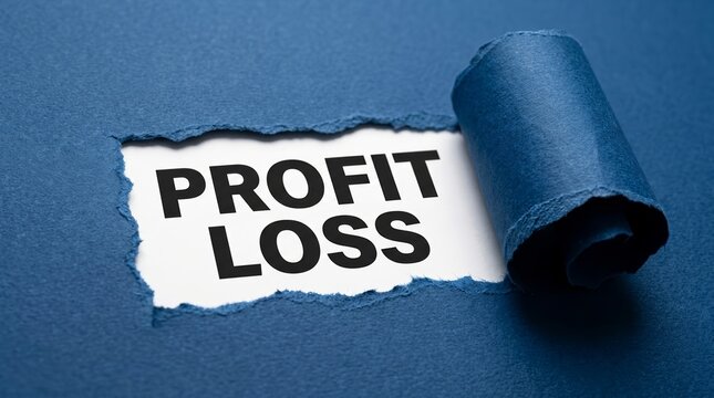 A fundamental concept in business accounting represented by profit loss.