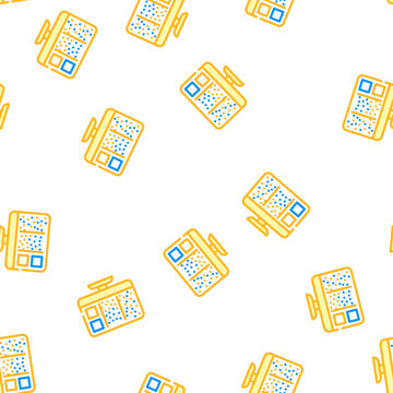 big data vector seamless pattern big data sign illustration