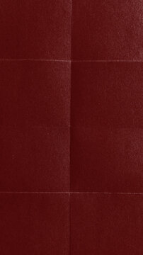 Textured red paper folds mobile wallpaper