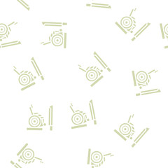 Obraz premium ramp to train glyph vector seamless pattern. ramp to train signthin illustration