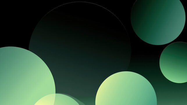 Abstract circles background