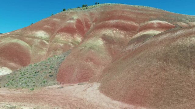 Layers of Painted Hills - John Day Fossil Beds National Monument, Oregon