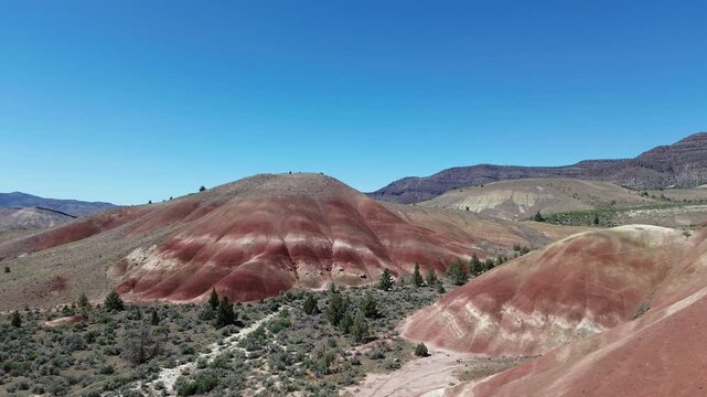Painted Hills landscape - John Day Fossil Beds National Monument, Oregon