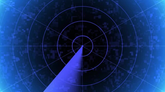 Blue abstract radar scanning screen background scan navigation sonar grid technology scan navigation sonar grid technology