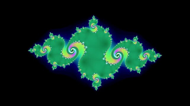 Fractal Branching Growth and Mathematical Morphogenesis Animation
