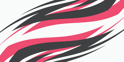 Obraz premium Abstract background with gradient curved spikes pattern and with some copy space area. Vector ilustration