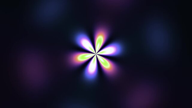 Stylized Atomic Orbital and Electron Cloud Animation