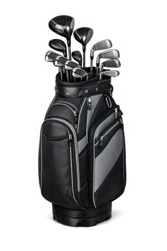 Premium golf clubs set bag