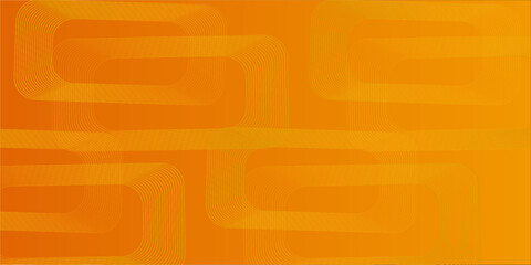 Orange abstract background. Minimal pattern. Vibrant gradient geometric lines. Modern design. Suit for banner, cover, business, flyer, poster, website, brochure, corporate © Mohammad