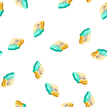 odor neutralizer compost isometric seamless pattern. odor neutralizer compost sign illustration