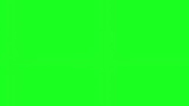 A large red x symbol on a bright green background for marking or canceling something