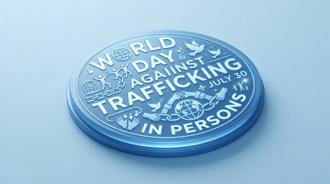 Commemorating World Day Against Trafficking in Persons with a Symbolic Coin Design