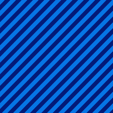 Blue Diagonal Stripe Seamless Geometric Background Pattern