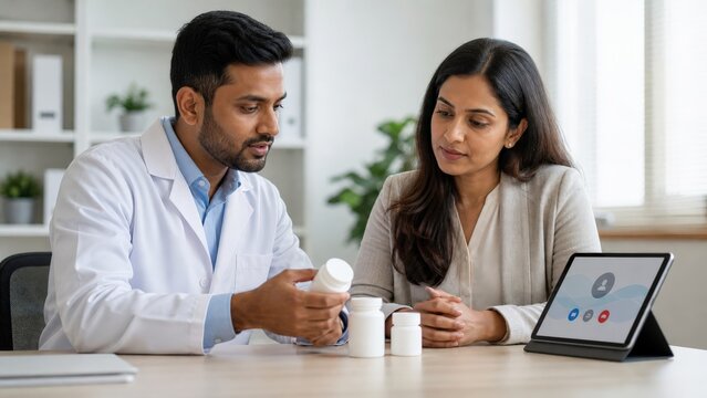 Hospital at Home Program Pharmacist and Coordinator Reviewing Home