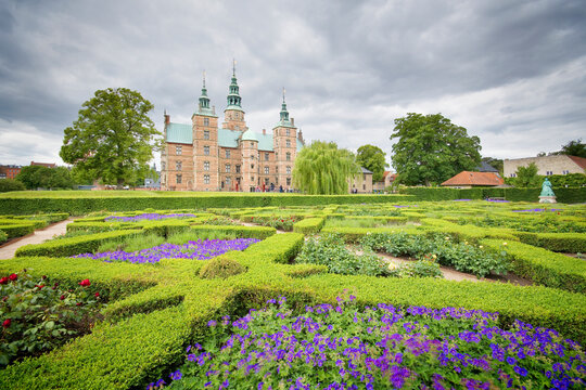Rosenborg Castle in Copenhagen, Denmark