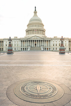 US Capitol Building at night - Washington DC, United States