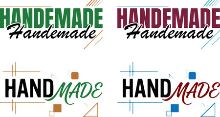 Handmade calligraphy typography designs unique lettering for crafts branding and diy projects © Graphixarray