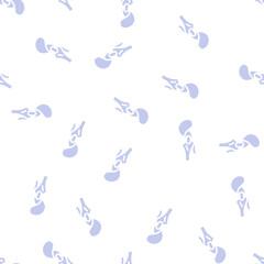 Fototapeta premium strap wrench glyph vector seamless pattern. strap wrench thin illustration